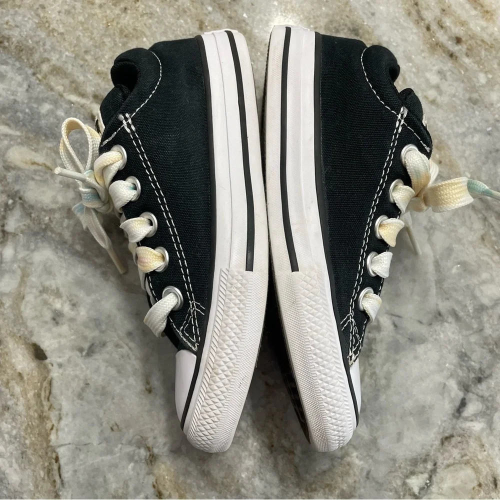 Kids Black and White Converse Toddler size 12